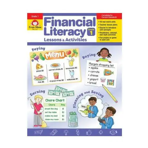 Evan moor educ publ Financial literacy lessons and activities, grade 1 - teacher resource