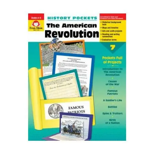 History pockets: the american revolution Evan-moor educ publ