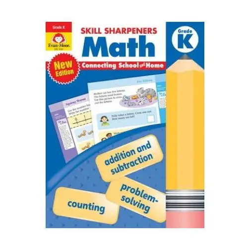 Skill Sharpeners: Math, Kindergarten Workbook