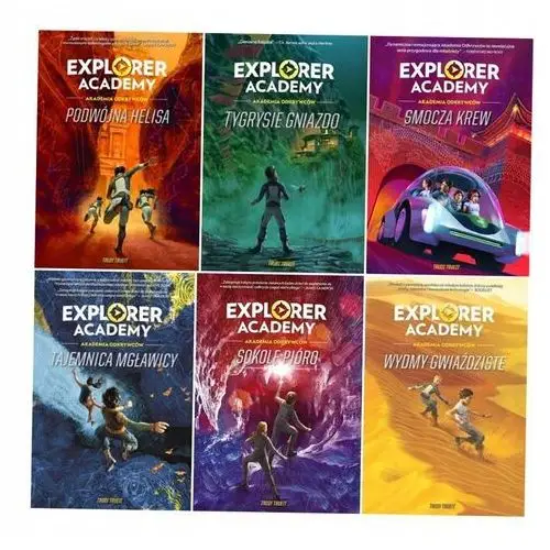 Explorer Academy 1 2 3 4 5 6 Komplet Akademia Odkrywców X6