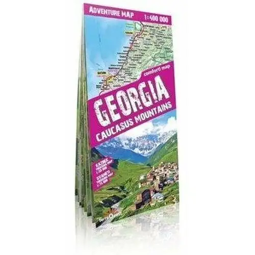 Expressmap Adventure map gruzja/georgia 1:400 000 mapa - praca zbiorowa