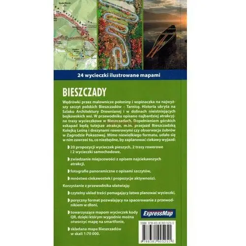 Bieszczady light: przewodnik + mapa, 11311