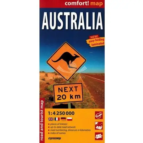 Comfort! map australia 1:4 250 000 Expressmap