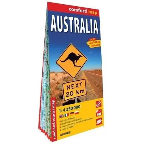 Expressmap Comfort! map australia 1:4 250 000