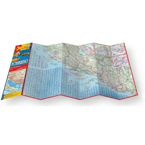 Expressmap Comfort! map chorwacja przewodnik + atlas + mapa