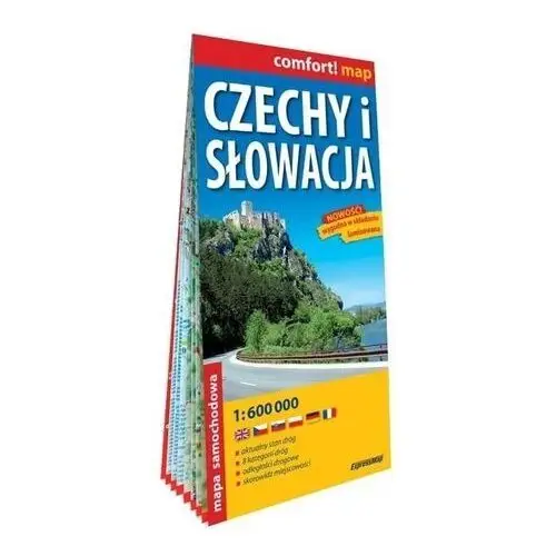 Comfort! map czechy i słowacja 1:600 000 Expressmap