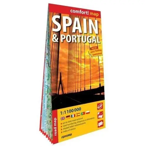 Comfort! map hiszpania i portugalia 1:1100 0000 Expressmap