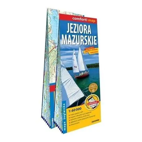 Comfort! map Jeziora mazurskie 1:60 000