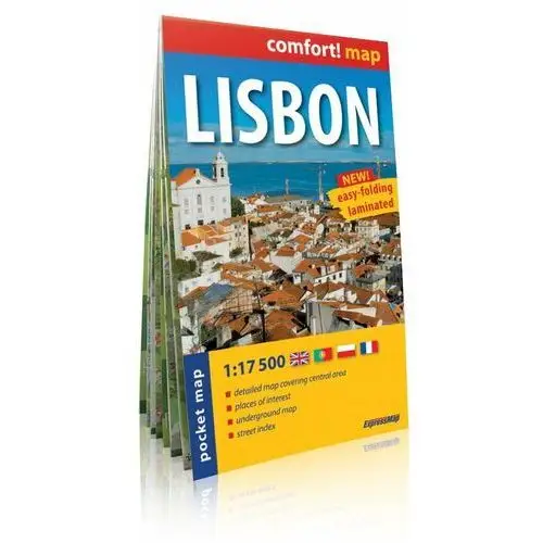 Comfort! map lizbona (lisbon) plan miasta Expressmap