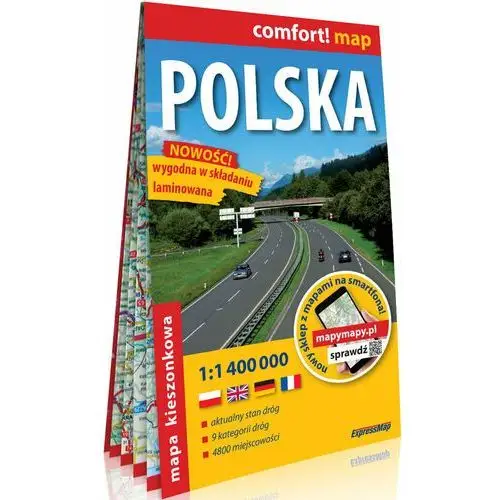 Comfort! map - polska 1:1 400 000