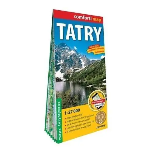 Expressmap Comfort! map tatry 1:27 000 w.2023