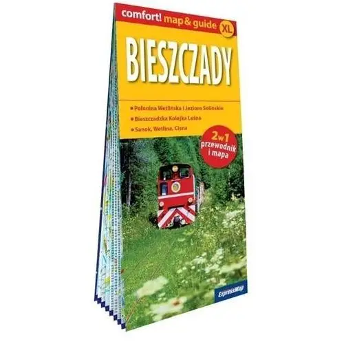 Comfort! map&guide bieszczady 2w1 w.2023