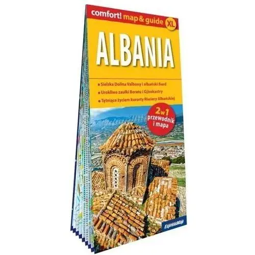 Comfort! map&guide xl albania 2w1 Expressmap