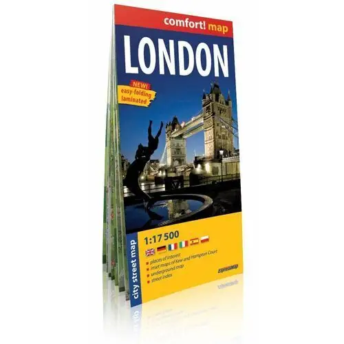 Comfort!map Londyn (London) 1:17 500 plan miasta