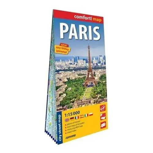 Comfort!map paris (paryż) 1:15000 w.2023