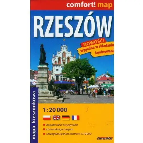 Comfort!map Rzeszów 1:20 000 midi plan miasta,323MP (8546544)