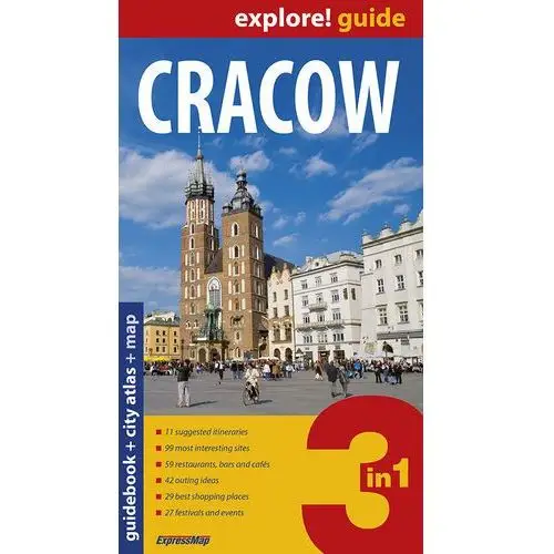 Cracow przewodnik + atlas + mapa Expressmap