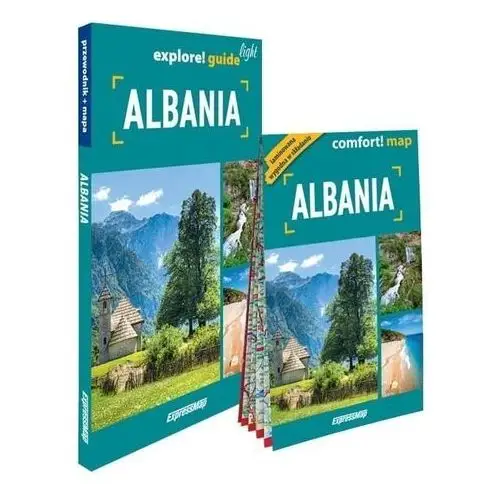 Explore! guide light albania - przewodnik + mapa Expressmap