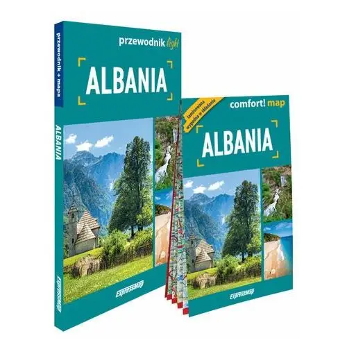 Explore! guide light albania przewodnik + mapa Expressmap