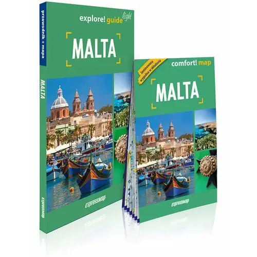 Expressmap Explore! guide light malta + mapa