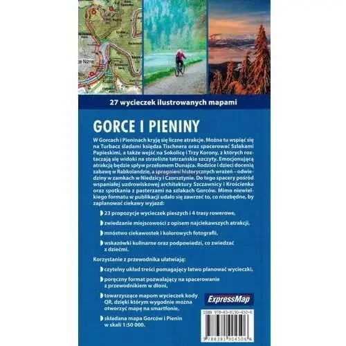 Gorce i pieniny przewodnik + mapa Expressmap