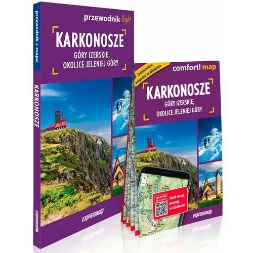 Karkonosze light: przewodnik + mapa