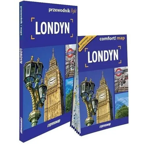 Londyn light: przewodnik + mapa Expressmap