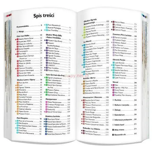 Paryż 3w1: przewodnik + atlas + mapa