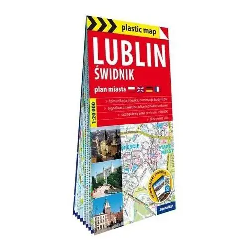 Plastic map Lublin, Świdnik - plan miasta 1:20 000