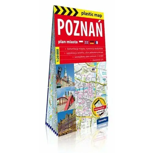 Poznań foliowany plan miasta 1:20 000 Expressmap