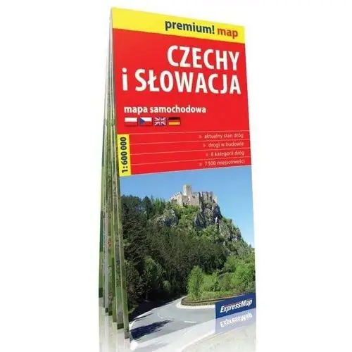 Premium!map czechy i słowacja 1:600 000 Expressmap