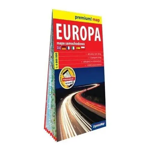 Premium!map europa 1: 1 4 000 000 w.2023