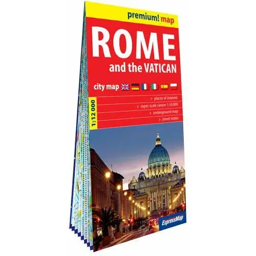 Premium!map rzym i watykan 1:12 000
