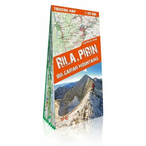 Riła i piryn. góry bułgarii. mapa trekkingowa Expressmap
