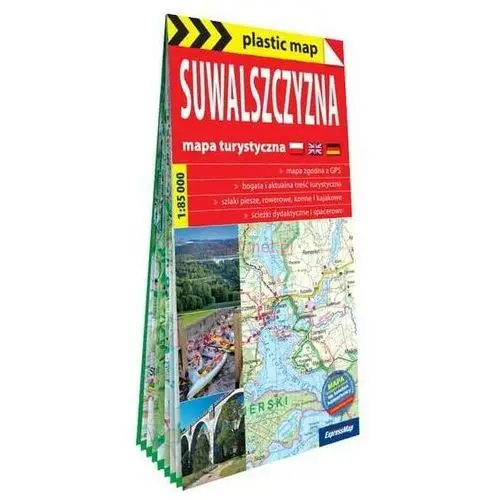 Suwalszczyzna 1:85 000. foliowana mapa turystyczna. wyd. 2022. Expressmap