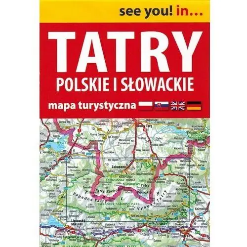 Expressmap Tatry polskie i słowackie 1:55 000. mapa turystyczna. wyd. 2022