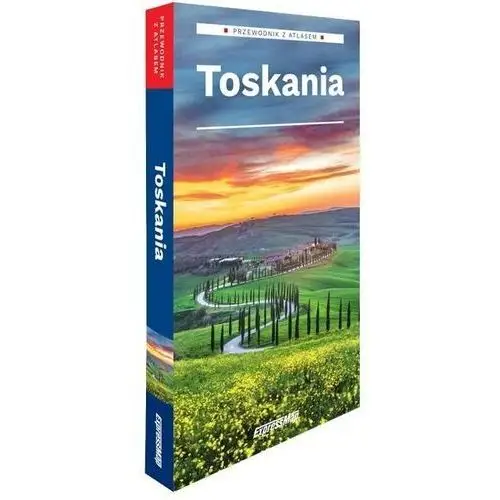 Toskania - przewodnik z atlasem 2024 Expressmap