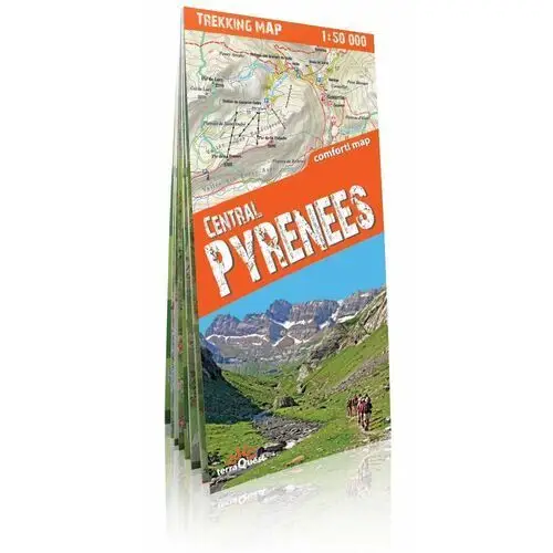 Expressmap Trekking map central pyrenees(pireneje) mapa