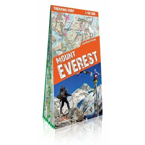 Trekking map Mount Everest 1:80 000 mapa laminow