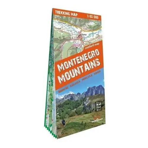 Ttrekking map góry czarnogóry1:65 000 lam w.2024 Expressmap