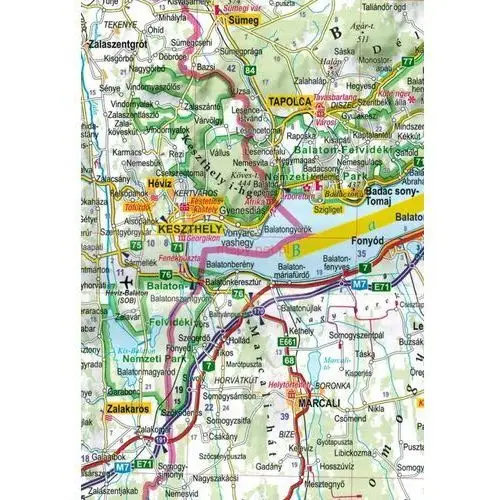 Węgry 1:520 000. mapa samochodowo-turystyczna. Expressmap