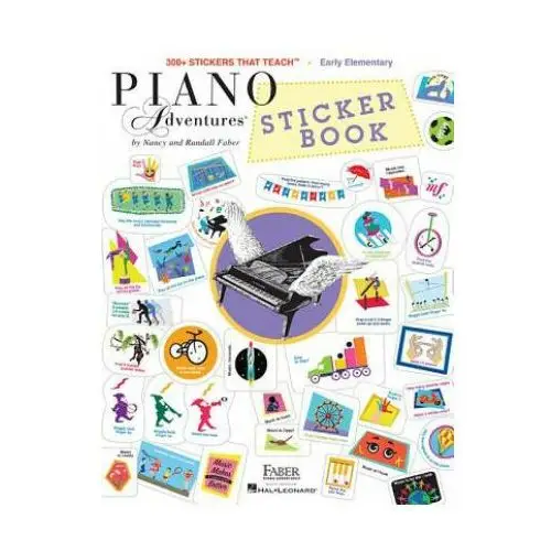 Faber piano Piano adventures sticker book
