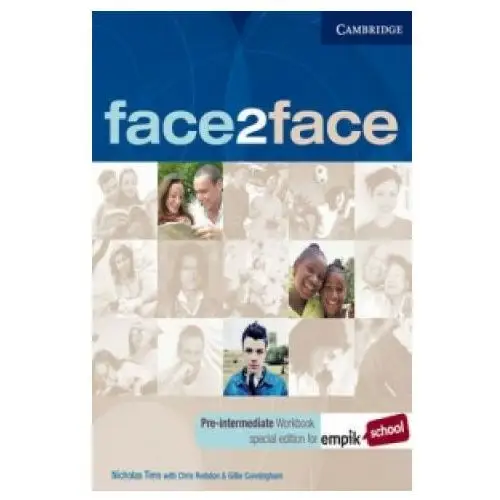 Face2face pre-intermediate workbook with key empik polish edition Cambridge university press