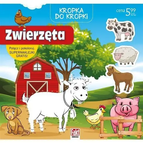 Fakr edukacja. kropka do kropki. zwierzęta