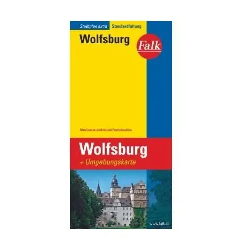 Falk Stadtplan Extra Standardfaltung Wolfsburg 1:21 000