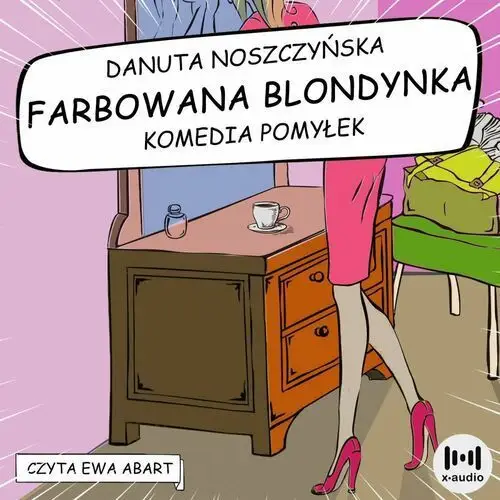 Farbowana blondynka