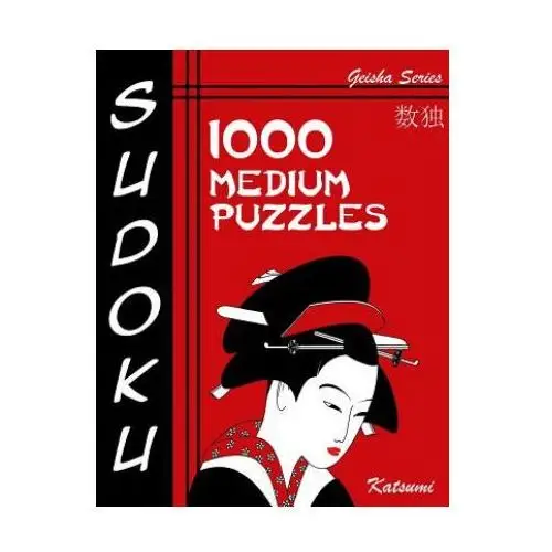 Sudoku 1000 medium puzzles: geisha series book Fat dog publishing, llc