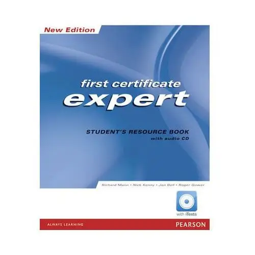 Fce expert new edition student's resource book without key plus audio cd Longman - pearson education