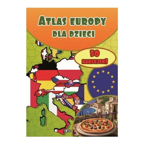 Atlas europy dla dzieci Fenix