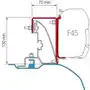 Zestaw adapterów do markizy f45/f70 fiat ducato h2 szyna dachowa alu-line style Fiamma Sklep on-line